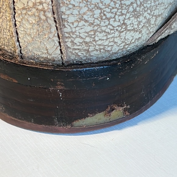 Gee WaWa cream crackle-leather combat boots - Picture 14 of 14